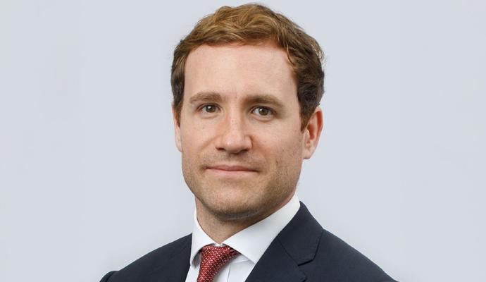 A photo portrait of Max Harris, group head of strategy and sustainability at Associated British Ports